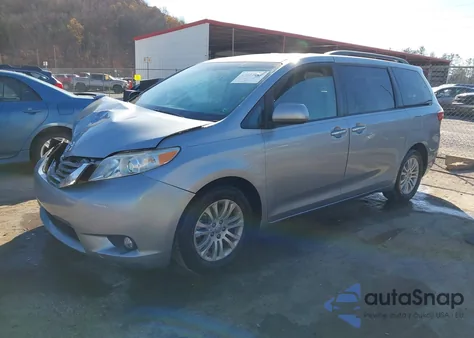 2015 Toyota Sienna Xle 8 Passenger from USA, damaged, VIN 5TDYK3DC6FS658639